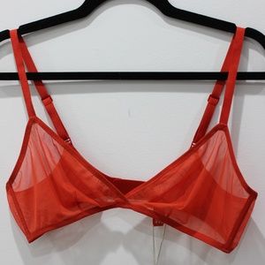 Skims Ultra Fine Mesh Scoop Bra